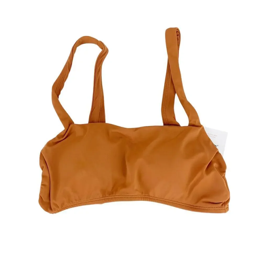 Andie Swim The Barbados Swimsuit Bikini Size XS Chestnut NEW with Tags!